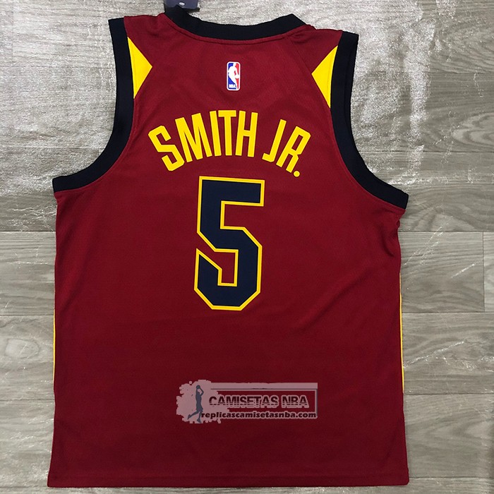 Camiseta Cleveland Cavaliers Dennis Smith Jr. NO 5 Icon 2018 Rojo